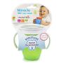 Munchkin Miracle 360 Trainer Cup, Green/Blue, 7 Ounce, 2 Count