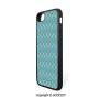 SCOCICI Non-Slip Drop Protection Smart Cell Phone Case Summer Season Inspired Zigzag Pattern Marine Theme Vacation Helm Navigation Decorative Compatible with iPhone 7