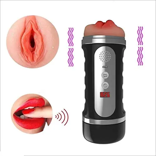 Silicone Electric Masturbatiòn Cup Male Stimu|ator Fantasy Cup Toy for Men