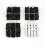 UTSAUTO 620Pcs Car Retainer Clips & Plastic Fasteners Kit Fender Rivet Clips 16 Most Popular Sizes Auto Push Pin Rivets Set for Toyota GM Ford Honda Acura Chrysler