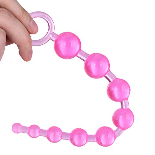 Beginners Soft Silicone Anales Pull Beads Trainer Massage Relax Toys