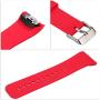 Rukoy Bands for Samsung Gear Fit 2 Band/Gear Fit 2 Pro[2-Pack: Black+Red], Replacement Straps Accessories for Samsung Gear Fit2 Pro SM-R365/Gear Fit2 SM-R360 Smartwatch (5.9"-7.5")