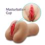 Lover Fire QS Pocket Pussy 5D Ultimate Realistic Male STROKER Soft Adult Sex Toys Real Feel Artificial Silicone VAgina for Male w/ Bonus Lubricant