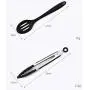 JunbosiKitchenware Silicone Kitchenware Set Cooking Spoon Shovel 10 Piece Set Baking BBQ Cooking Shovel Spoon Kitchenware