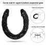 Soft Comfortable Stimulator 16.5 Inch Double Sided Toy Real Feel Soft Flexible Silicone Wand Double Head -D?ld`? Massager for Women