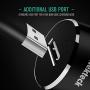 USB Type C Car Charger, Nekteck 27W USB C Car Charger Adapter with Integrated Built in Type C 3.1 Cable and USB A Port for Samsung Galaxy S9/S8/Note 9 / Pixel 3XL LG Nexus HTC and More