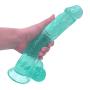 26 cm Silicone Waterproof Tools for Women with Strong Suction Cup Hands Free - Thick and Strong Massager