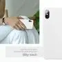 KUMEEK iPhone X/Xs Case, Soft Silicone Gel Rubber Bumper Case Anti-Scratch Microfiber Lining Hard Shell Shockproof Full-Body Protective Case Cover for Apple iPhone X/iPhone Xs-White