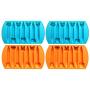 CrayOn 4 Animal Shaped Chunky Silicone Oven Safe Crayon Molds (Makes 28 Animal Crayons Total) by My Fruit Shack