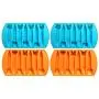 CrayOn 4 Animal Shaped Chunky Silicone Oven Safe Crayon Molds (Makes 28 Animal Crayons Total) by My Fruit Shack