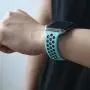 YC YANCH Compatible for Apple Watch Band 38mm 40mm 42mm 44mm,Soft Silicone Sport Band Replacement Wrist Strap Compatible for iWatch Apple Watch Series 4/3/2/1,Nike+,Sport,Edition, S/M M/L Size