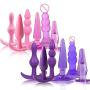 Mayli 7 Pcs Beginner Trainer Kits Soft Silicone Starters Set T-bar Base Toys