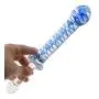 Wowlife Sexy Glass - Beautiful Flower Style Adult Sex Toy Plug Butt Plug Anal Trainer for Her or His