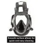 3M Full Facepiece Reusable Respirator 6800, Paint Vapors, Dust, Mold, Chemicals, Medium