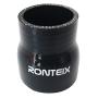 Ronteix Universal ID 3 to 2.5 Silicone Reducer Coupler Radiator Hose (76MM to 63MM, BLACK)