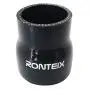 Ronteix Universal ID 3 to 2.5 Silicone Reducer Coupler Radiator Hose (76MM to 63MM, BLACK)