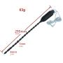 OUYAWEI Silicone Urethral Sounding Vibrator E-Stim Systems Male Penis Pulse Electric Shock Massager Masturbator Electrosex Sex Toy Host + Urethral Plug