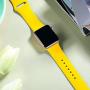 MORFU Band Compatible with Apple Watch 38mm 42mm 40mm 44mm for Women Men, Soft Waterproof Silicone Replacement Band for iWatch Series 4, Series 3, Series 2, Series 1