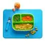Munchkin Silicone Placemats for Kids, 2 Pack, Blue/Purple