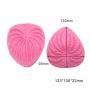 AK ART KITCHENWARE 2pairs Gum Paste Flower Making Molds Anthurium Leaf & Petal Veiners Silicone Fondant Molds for Wedding Cake Decorating Supplies