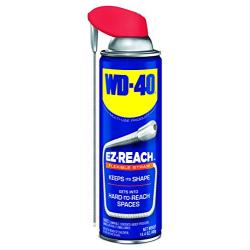 WD-40 Multi-Use Product - Multi-Purpose Lubricant with EZ-Reach Flexible Straw. 14.4 oz. (1 Pack)