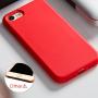 iPhone 8 Case Liquid Silicone, iPhone 7 Silicone Case Miracase Gel Rubber Full Body Protection Shockproof Cover Case Drop Protection for Apple iPhone 7/ iPhone 8(4.7") (Red)
