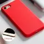 iPhone 8 Case Liquid Silicone, iPhone 7 Silicone Case Miracase Gel Rubber Full Body Protection Shockproof Cover Case Drop Protection for Apple iPhone 7/ iPhone 8(4.7") (Red)