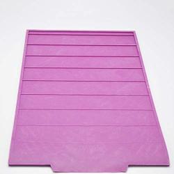 Kitchenware Silicone Dish Towel Designed for Draining Water from Utensils Purple