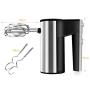 BINZHI Egg Beater Electric Household Automatic High Power Handheld Cream Beat Eggbeater 304 Stainless Steel Mixer Mixer-19CM Kitchen gadget (Color : A4)
