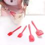 JunbosiKitchenware Food Grade Silicone Kitchenware Set Baking Tools 5 Piece Nonstick Cookware Scraper Sweeper