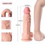 Bfucky 13 Inch Soft ??ld? Silicone Hands Free Huge Size PVC Massager Wand with Strong Suction Cup for Women - Love Toys for Women to Play with, Birthday Party Gifts for Friends Bfucky