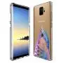 Samsung Galaxy S9 Case, Soft TPU Slim-Fit Flexible Ultra-Thin Clear Case, Full-Body Rugged Bumper Print Arowana Case for Samsung Galaxy S9, Transparent