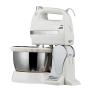 BINZHI Eggbeater With Bucket Seat Electric Egg Beater Eggbeater Dough Mixer - 311933.1cm White Kitchen gadget