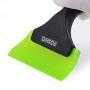 FOSHIO 1PCS Green Squeegee Scraper Shower Mirror Glass Wiper Window Cleaner with Non-Slip Handle for Auto Home Window