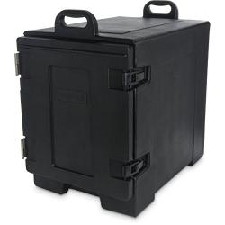 Carlisle PC300N03 Cateraide End-Loading Insulated Food Pan Carrier, 5 Pan Capacity, Black