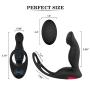 yibaixoo Vibranting Massager Stimulor Multiple Speed Patterns Pro-State Stimulor Toys for Men Relaxation Remote Massaging Toy Men Full Silicone Adullt Six Toy for Men Tshirt
