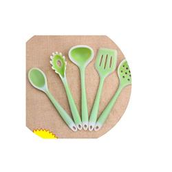 5/8Pcs/Set Of Kitchen Silicone Scraper Strainer Silicone Kitchen Spatula Silicone Kitchenware Set,5Pcs Set