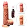 Automatic Women Adult Vibreate Toys Soft Health Dicks Soft Flexible Medical Silicone Wand with Hands-Free Suction Cup and 10 Powerful Vibrations for Beginner Massage