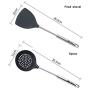 HUShjsd Silicone Kitchenware Set 4, Non-stick Special Household Kitchen Cooking Shovel Spatula Set, With Shelf，spatulas Silicone Heat Resistant