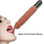 Tight Design 10 Speeds Thr?sting Rotating Vibratòr Large for Women Pleasure Silicone Toy
