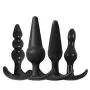 Medical Silicone Trainer Kit,Beginner Set,4pcs/Set Soft Plugs Toys for Women and Men