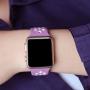 YC YANCH Compatible for Apple Watch Band 38mm 40mm 42mm 44mm,Soft Silicone Sport Band Replacement Wrist Strap Compatible for iWatch Apple Watch Series 4/3/2/1,Nike+,Sport,Edition, S/M M/L Size