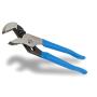 Channellock GS-3 3 Piece Straight Jaw Tongue and Groove Pliers Set - 12-Inch, 9.5-Inch, 6.5-Inch |  Groove Joint Pliers | Laser Heat-Treated 90° Teeth| Forged from High Carbon Steel | Patented Reinforcing Edge Minimizes Stress Breakage | Made in USA