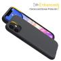 Miracase Liquid Silicone Case Compatible with iPhone 11 6.1 inch(2019), Gel Rubber Full Body Protection Shockproof Cover Case Drop Protection Case (Black)