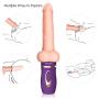 Big Powerful Thrusting Vibrator Dildo, Adult Sex Toys for Women Pleasure, EROCOME Auriga Rechargeable Silicone Clitorisl Vagina Stimulator Realistic Dilldo Massager