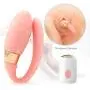 MC.Pig U-Shaped Electronic Couple Pleasure Stimulation Promote Toys Multi-Speed Bed Sport Self-Amusement Tool Rechargeable Silicone Vibrate Things for Couples Women Toys Bullet Waterproof Sexy Toys