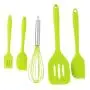 Set Of Pot - 5pcs Set Utensils Dinnerware Cooking Egg Beater Spoon Spatula Oil Brush Ware Baking - Cooking Tool Sets Cooking Tool Sets Machine Utensil Cafe Cute Baby Cream Cookware Plastic D