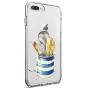 iPhone 7 Plus 8 Plus Case, Soft TPU Slim-Fit Flexible Ultra-Thin Clear Case, Full-Body Rugged Bumper Print Kitchenware Case for iPhone 7 Plus 8 Plus, Transparent