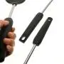 Yuybei-Home Silicone kitchenware 6 Piece Silicone Kitchen Utensil Set Black Silicone Kitchen Utensils Set Kitchen Tools and Gadgets Nonstick Heat Resistant Tools (Color : Black, Size : 6 Piece Set)