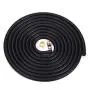BLACKHORSE-RACING 10 Feet 3/8"(10mm) High Performance Silicone Vacuum Hose + 10 Pcs 14mm Spring Clips Fuel Hose Line Water Pipe Clamps Fasteners